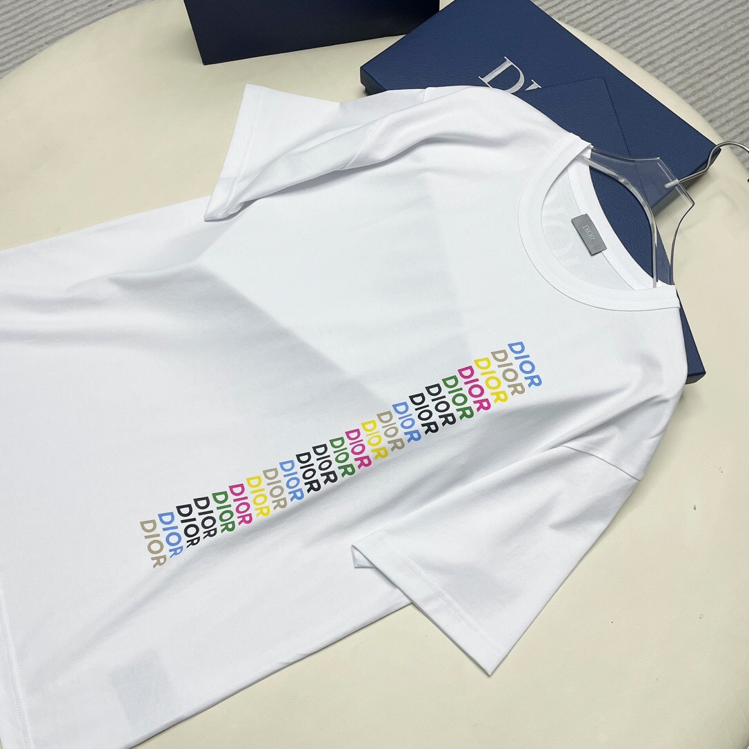 P219 D彩色logo短袖 白色