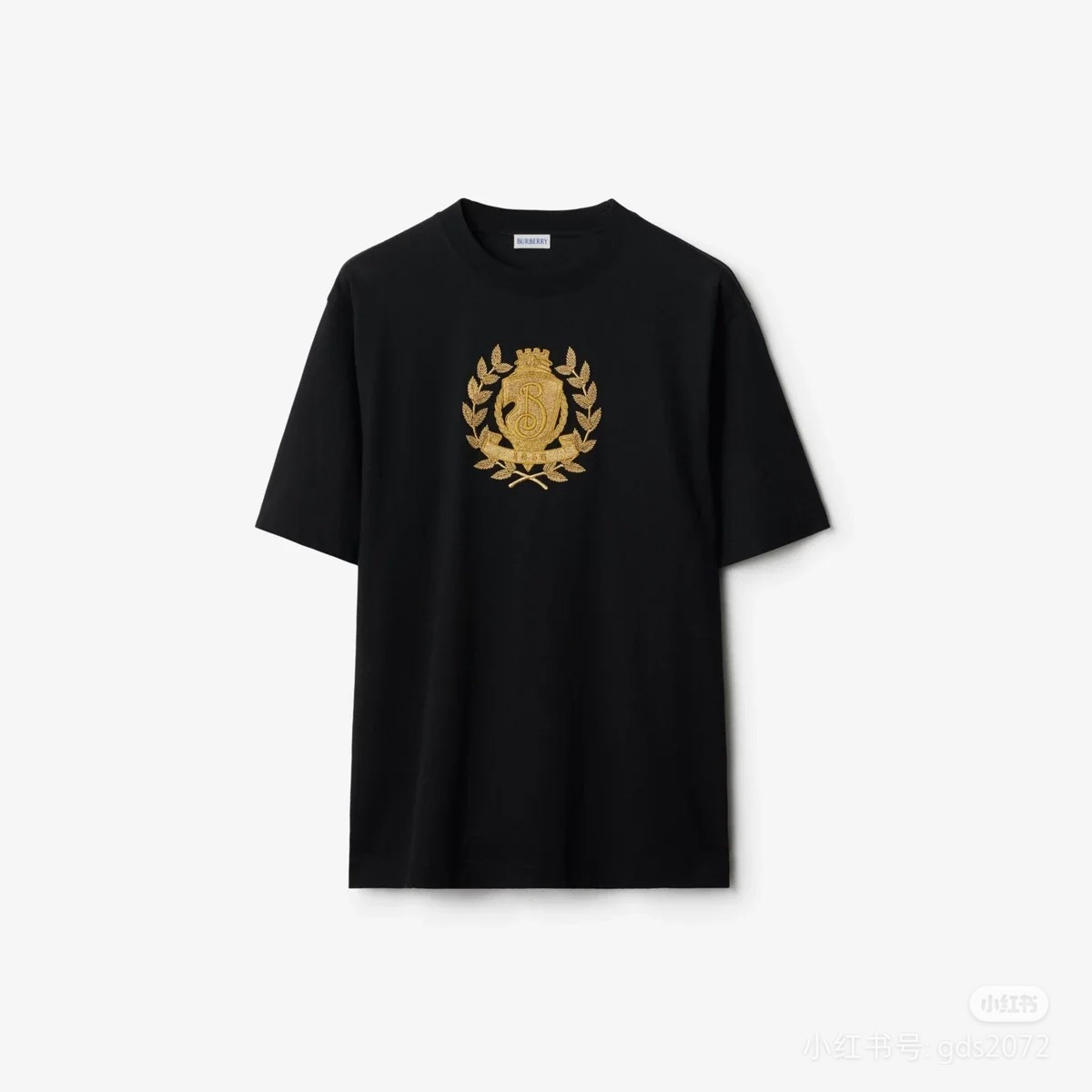 P239 刺绣徽章橡树叶tee