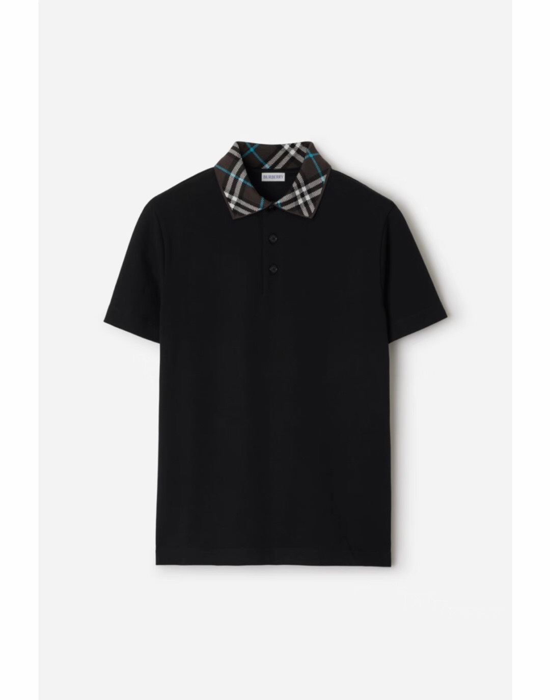 P289 BR厚款格纹领POLO黑色