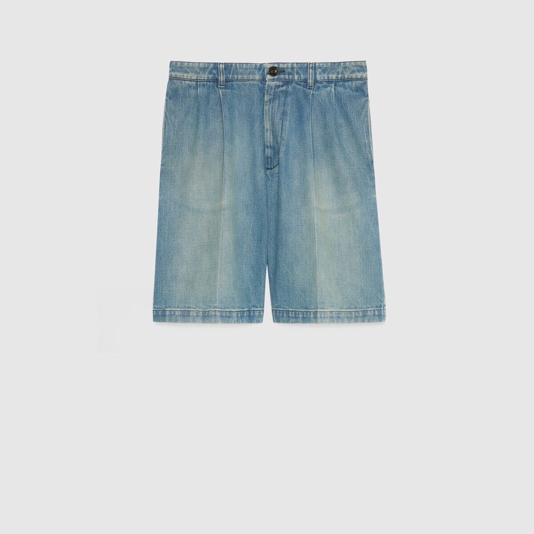 P399  百慕大牛仔裤短裤