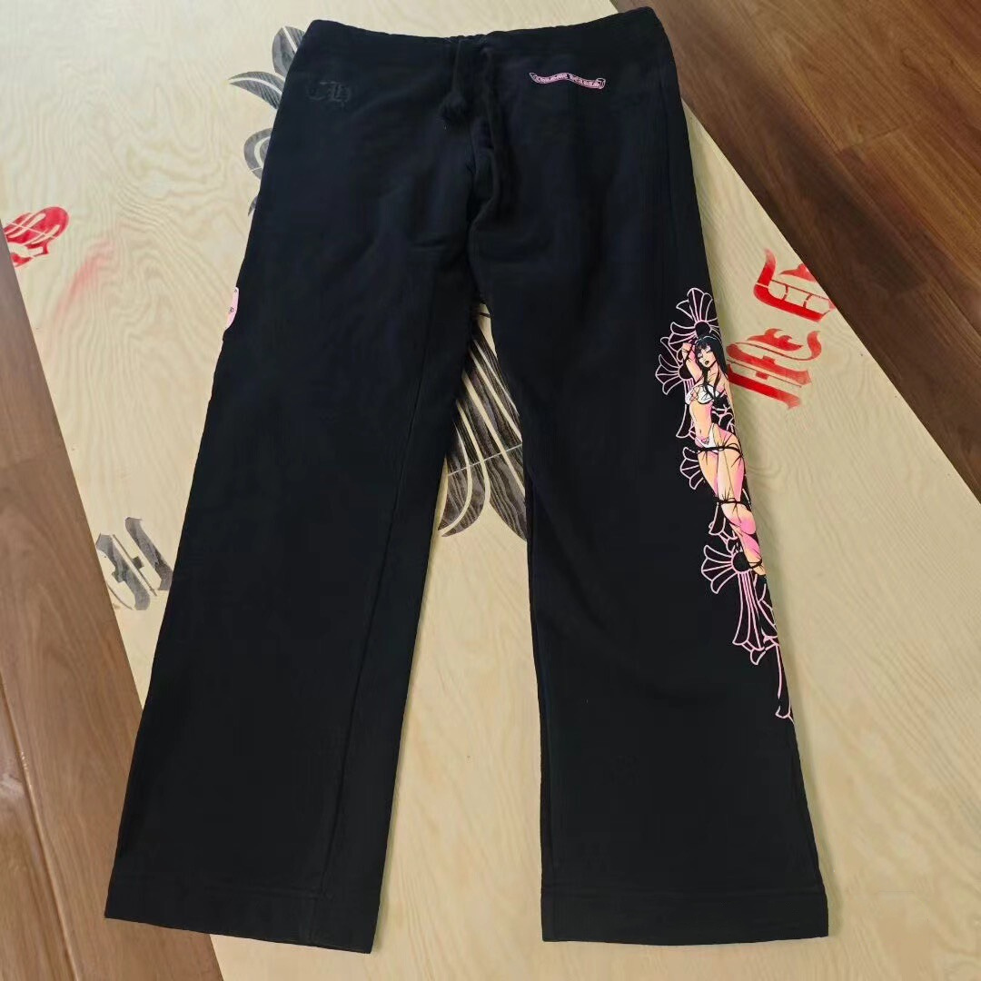 P419 黑色限定长裤
