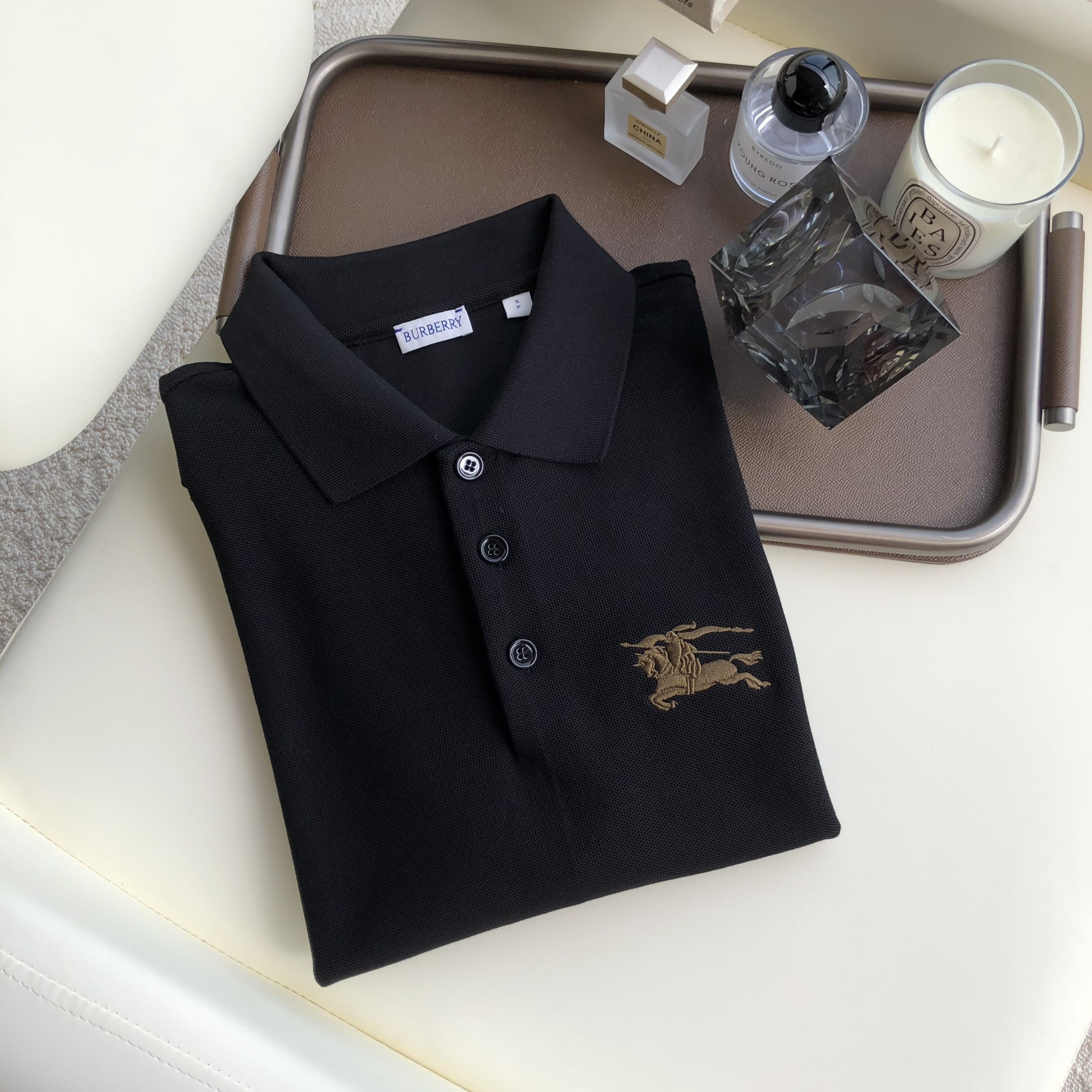P289 金色战马刺绣POLO衫