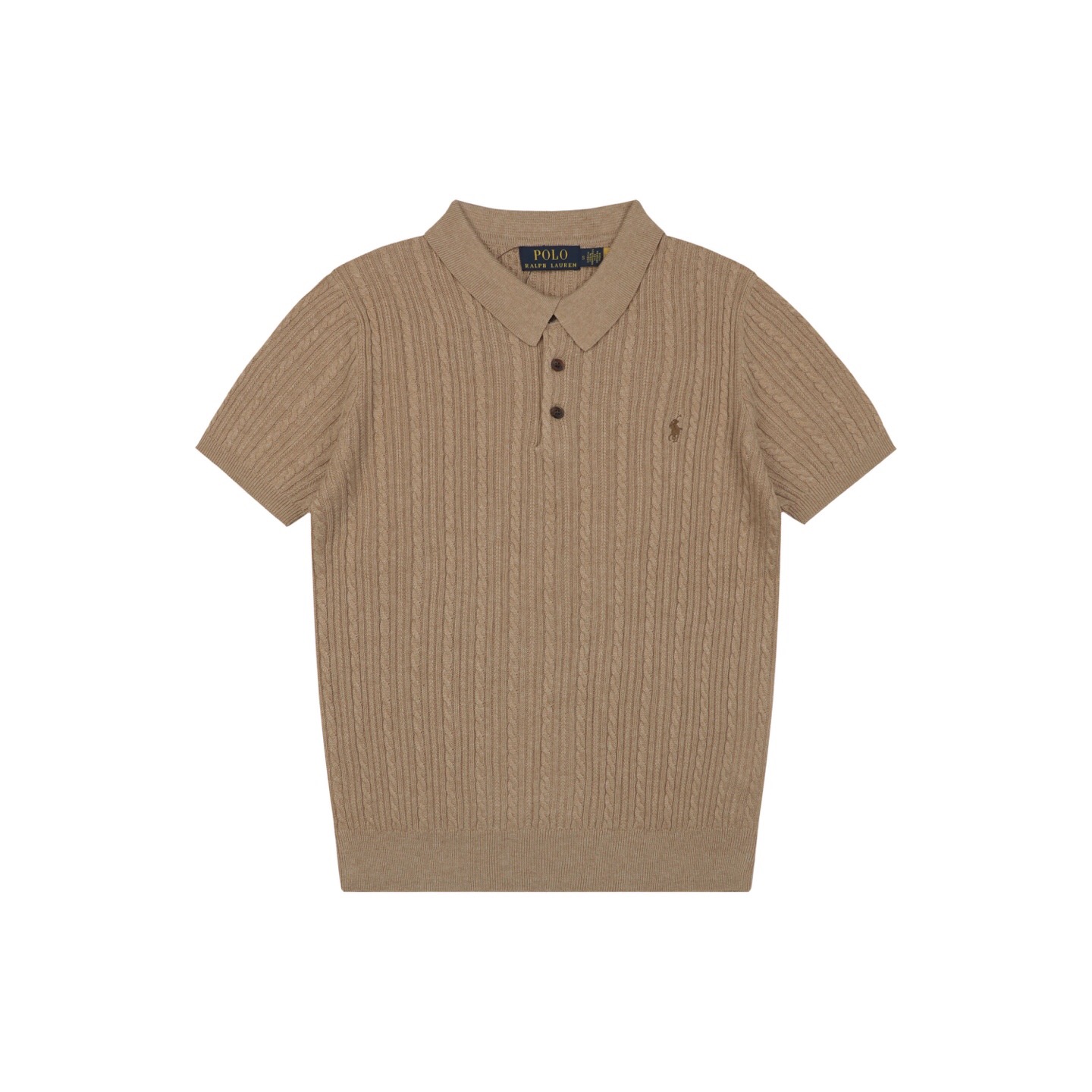 P229 小马麻花POLO 卡其色