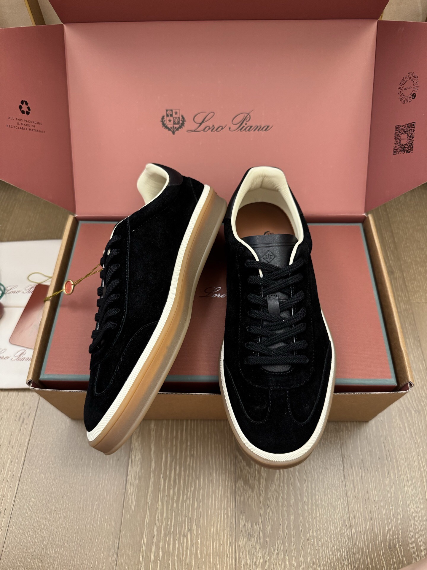 P619 LP休闲德训板鞋 黑色