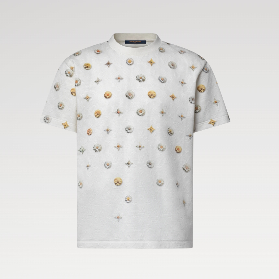 P339 Daisy print T-shirt