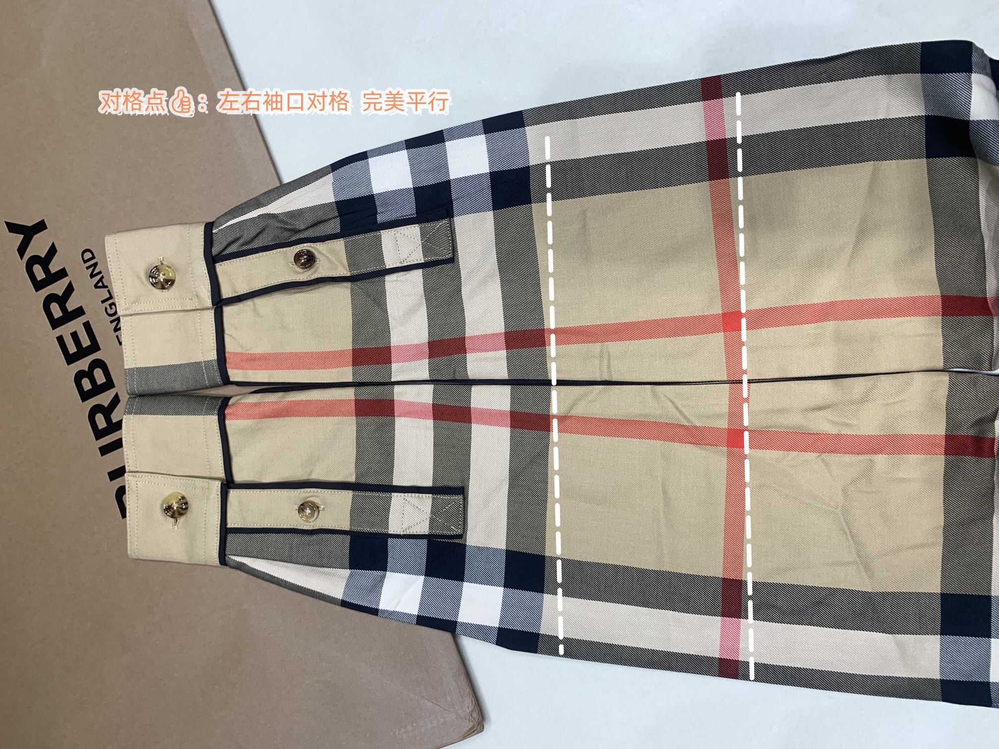 P389 BR格纹包边衬衫 women · image 11