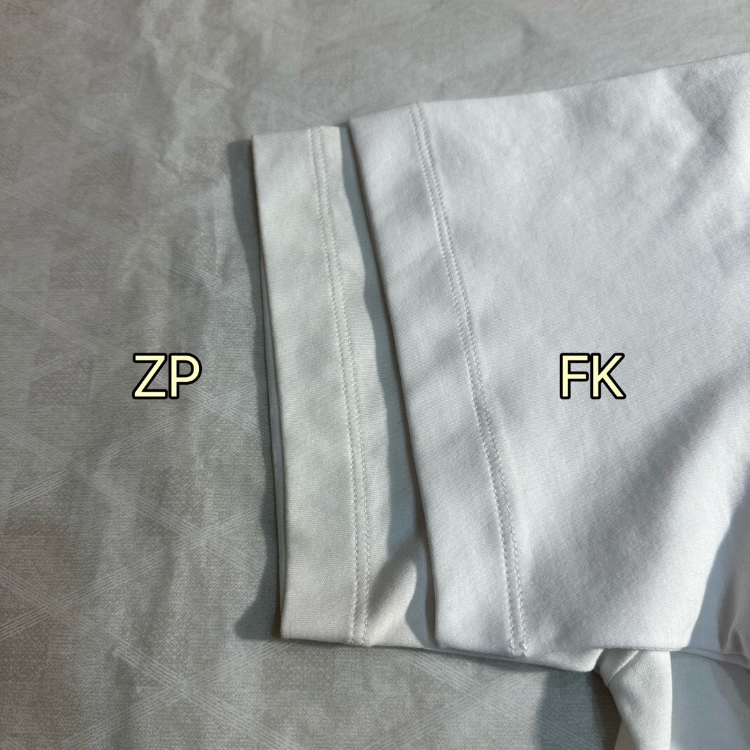 P329 提花丹宁口袋短袖白（Women） · image 5