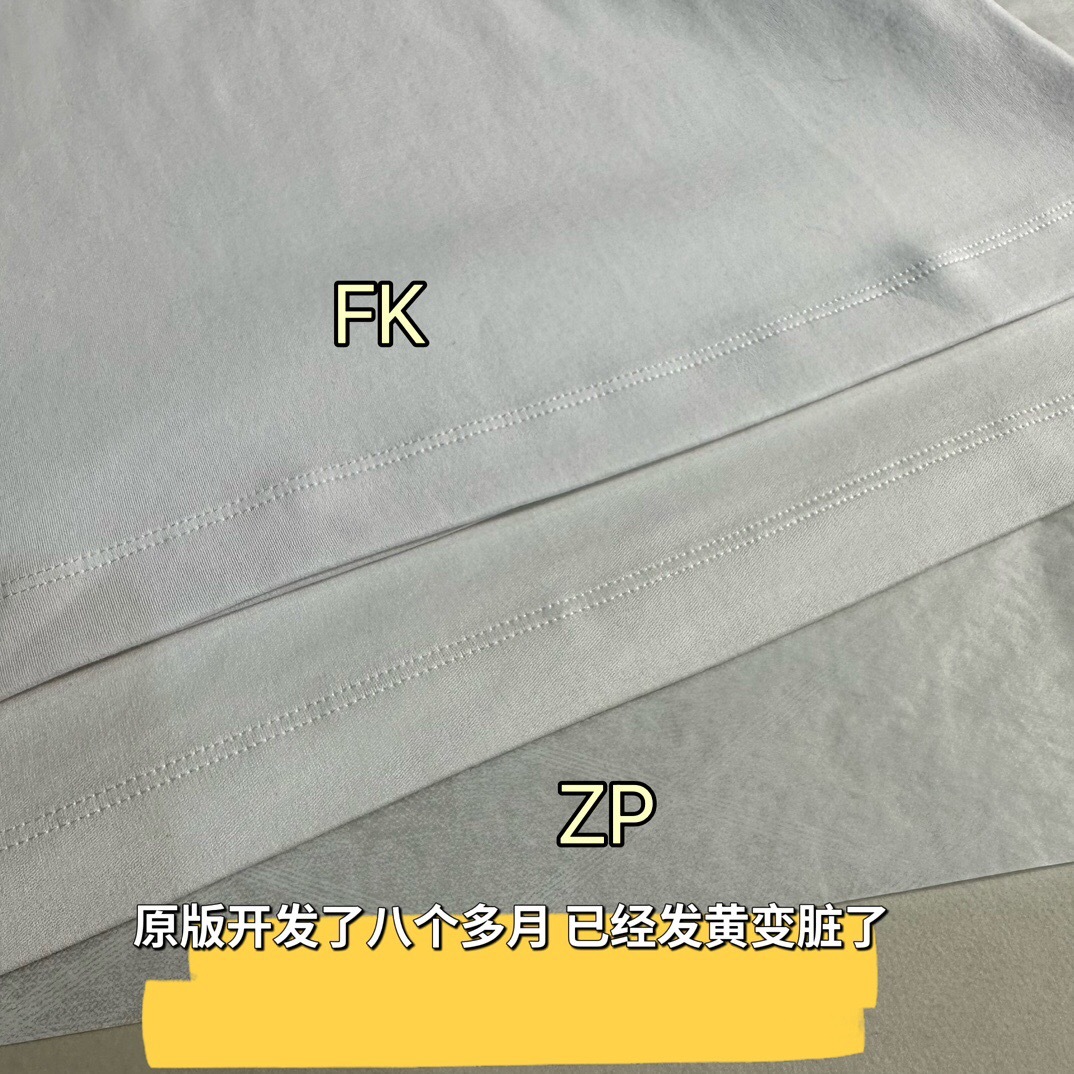 P329 提花丹宁口袋短袖白（Women） · image 7