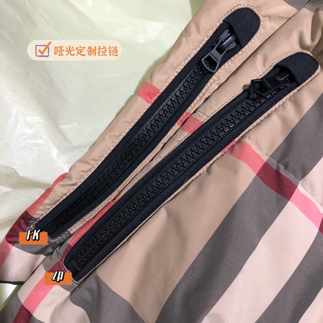 P819 格纹印花短款羽绒服(Women） · image 8