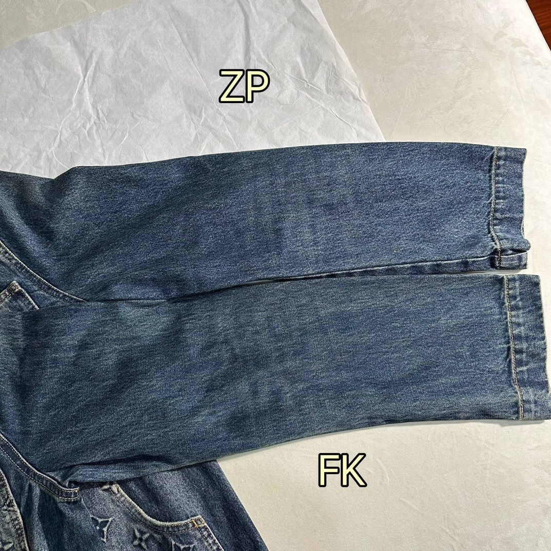 P899 提花压纹拼接牛仔夹克 · image 12