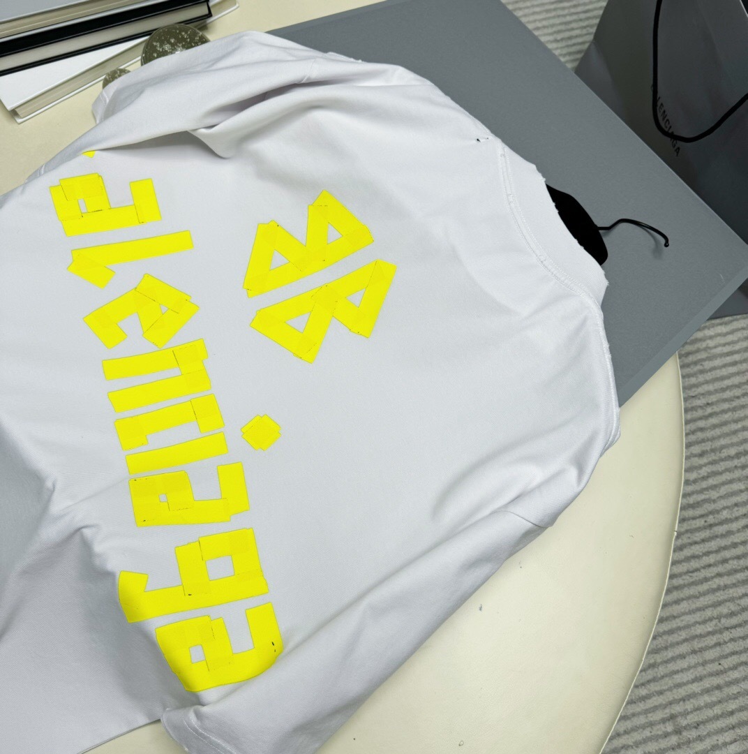 P249 BA前后胶带短袖 白色 · image 7