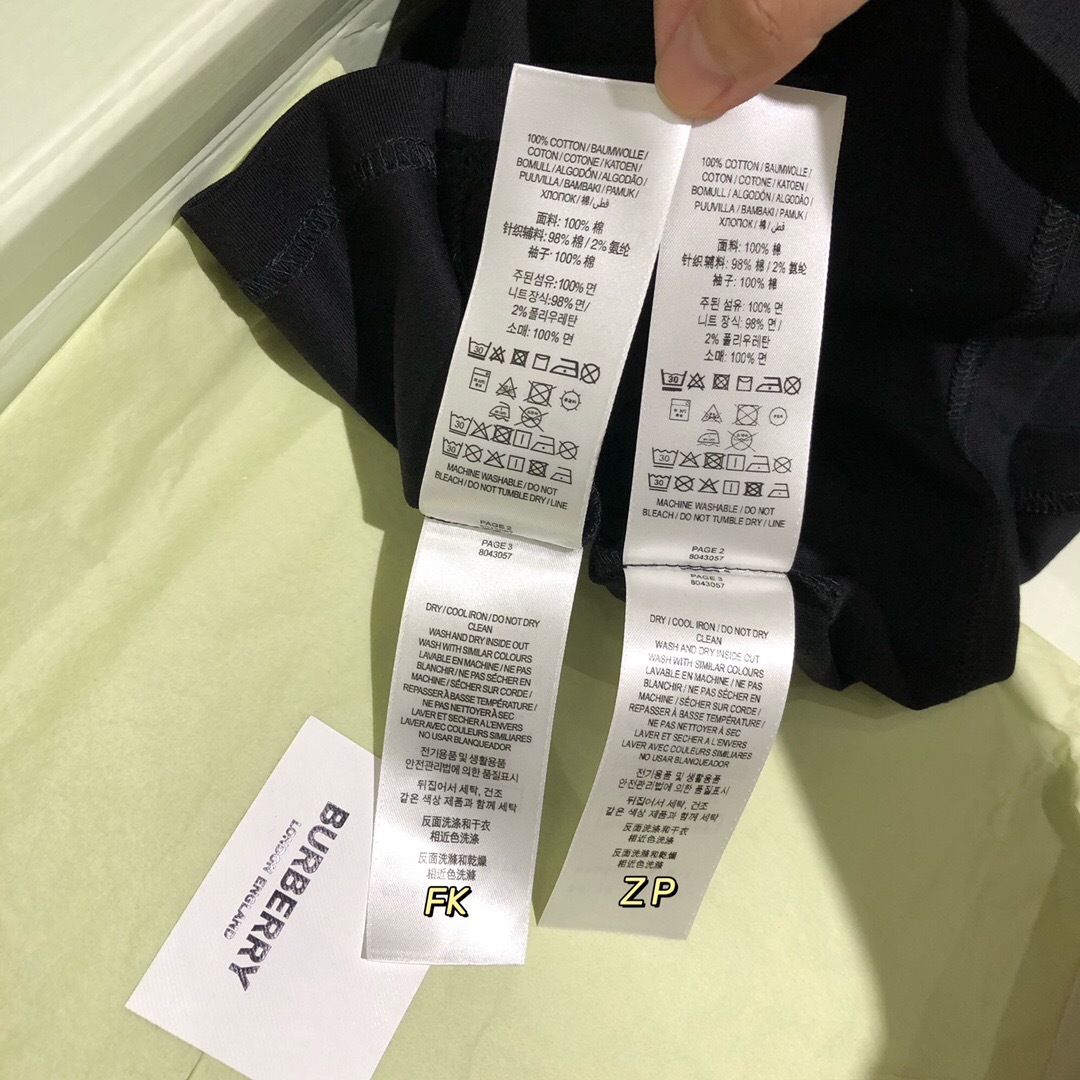 P209 格子衣袖短袖 黑色 · image 12