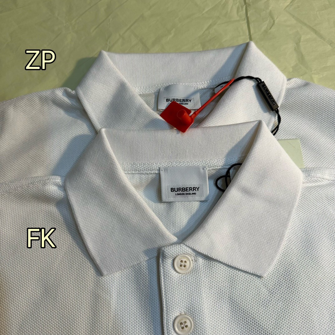 P319 毛巾贴饰网眼布POLO衫白色 · image 10
