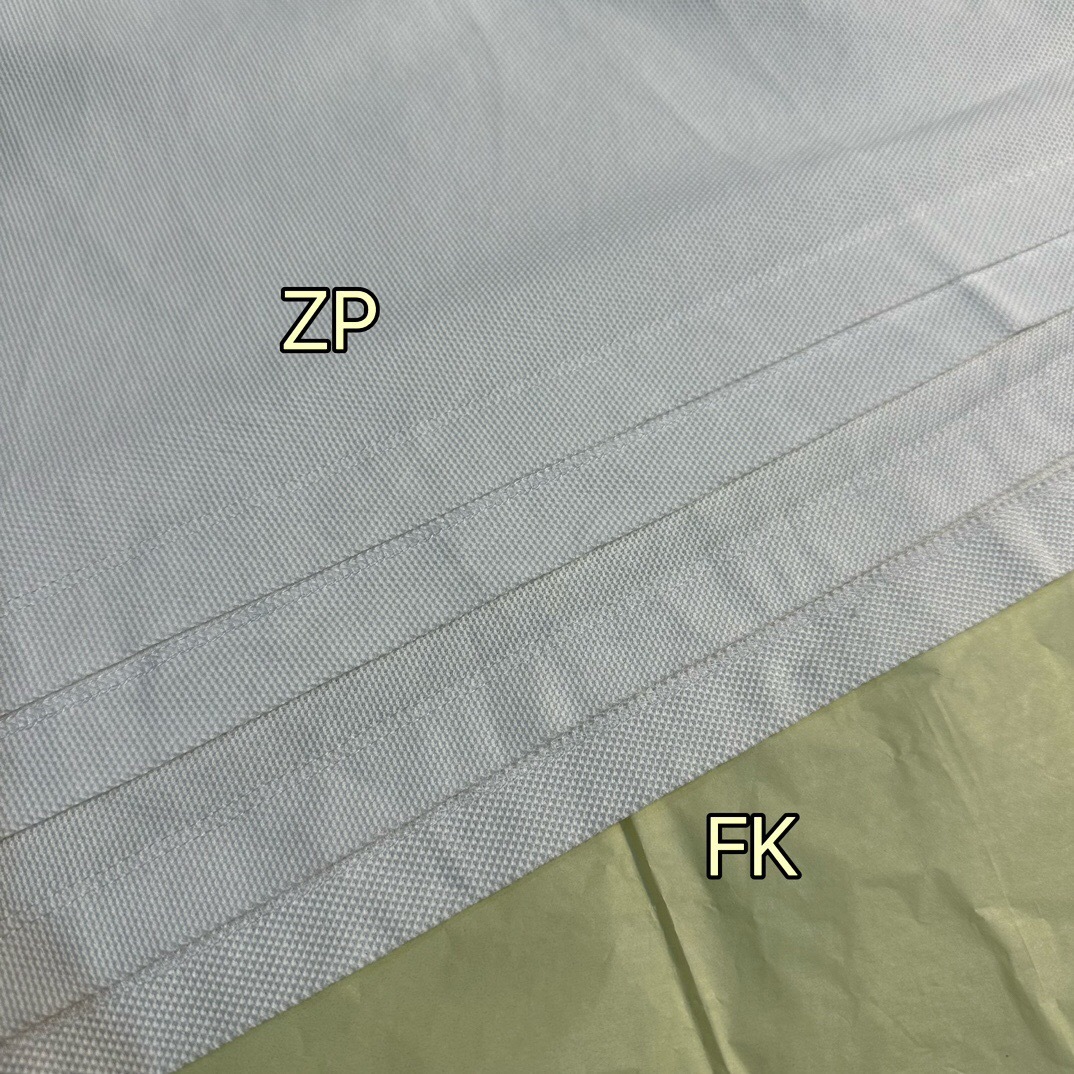 P319 毛巾贴饰网眼布POLO衫白色 · image 13