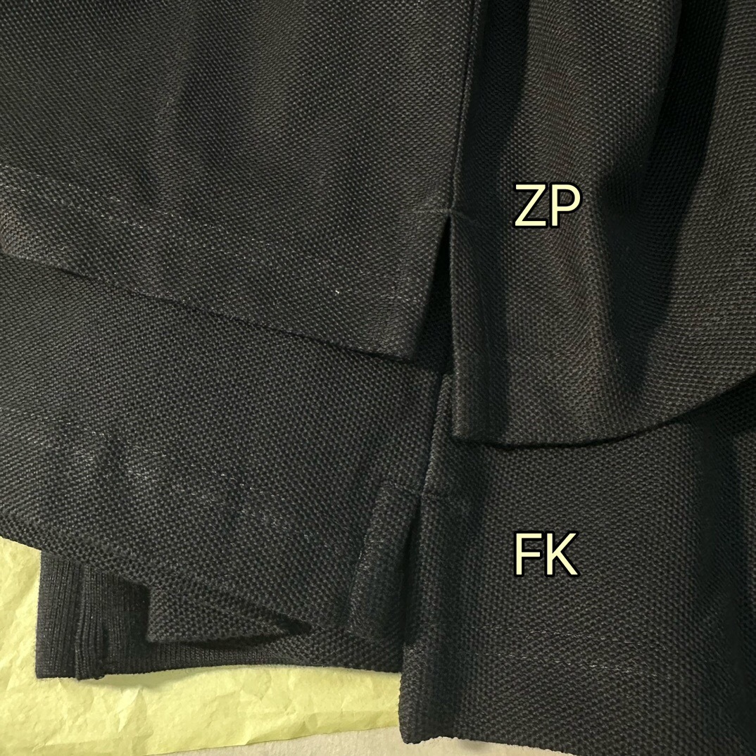 P319 格纹领长袖POLO衫黑色 · image 11