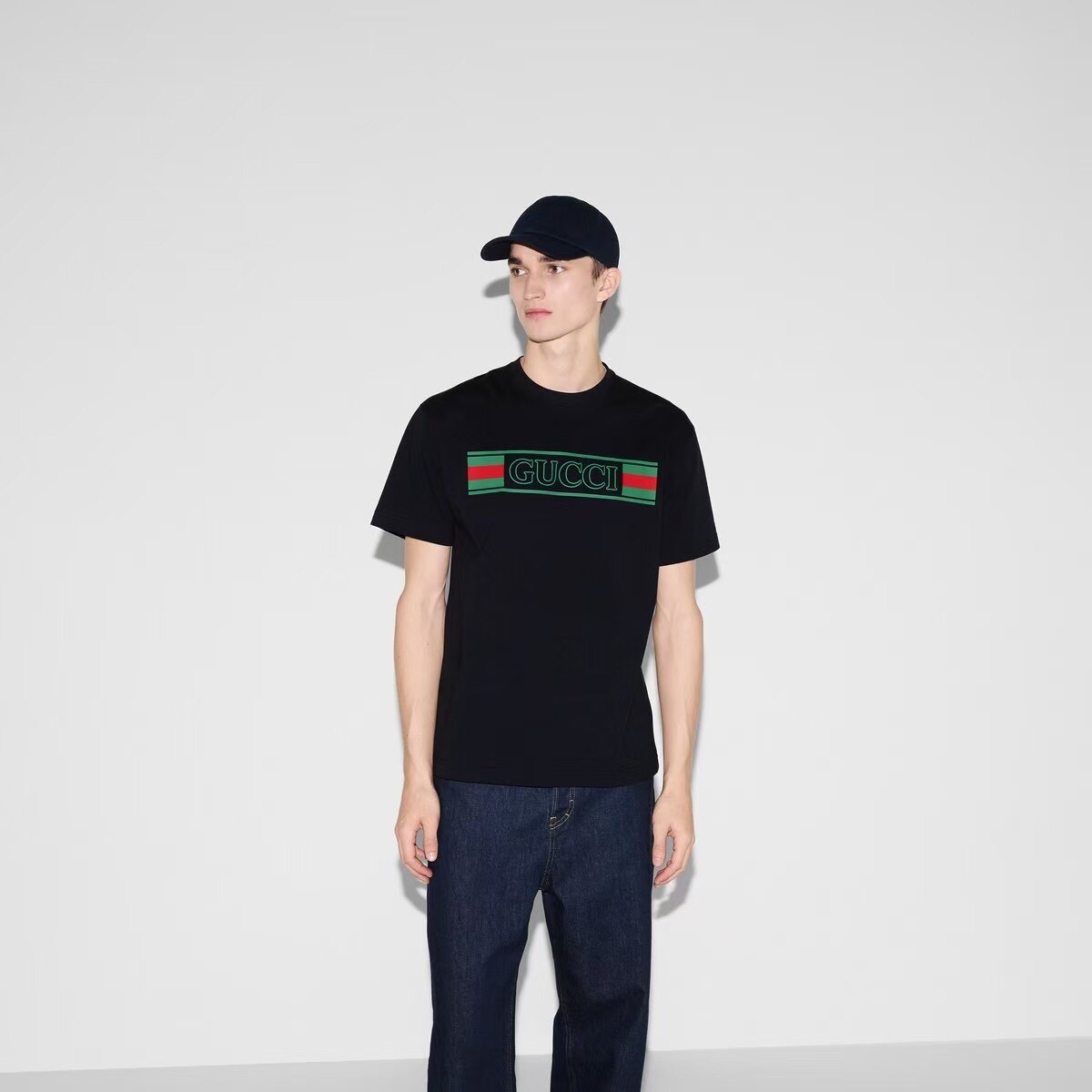P219 G旗帜字母T恤 深蓝色 · image 12