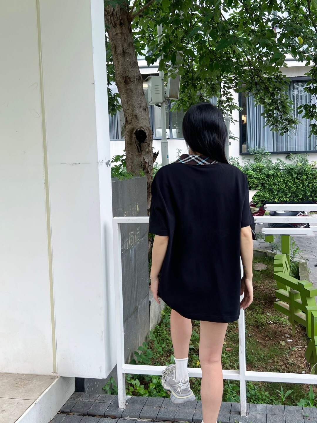P289 BR厚款格纹领POLO黑色 · image 20
