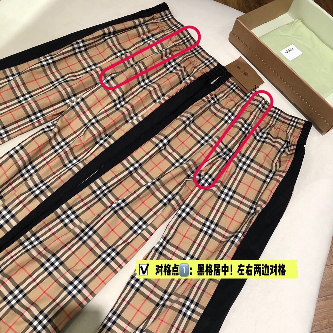 P349 黑边格子长裤（Women） · image 15