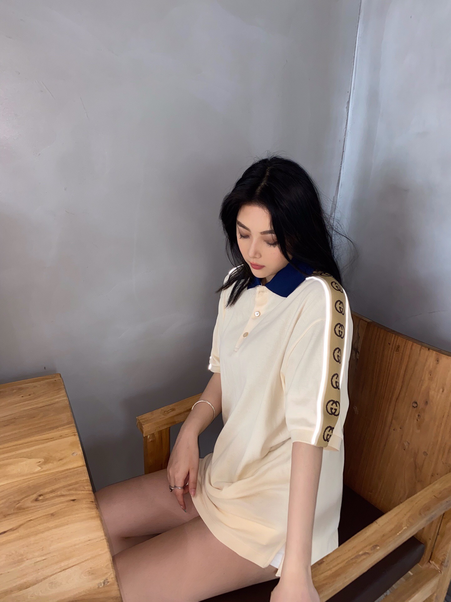 P289 G反光polo 杏色 · image 17
