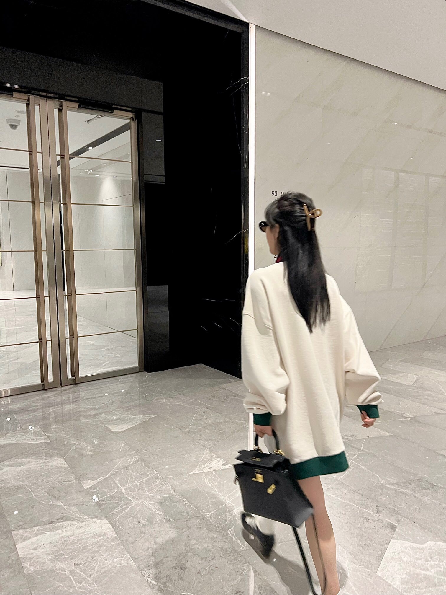 P469 G红绿织带条开衫杏色 · image 18