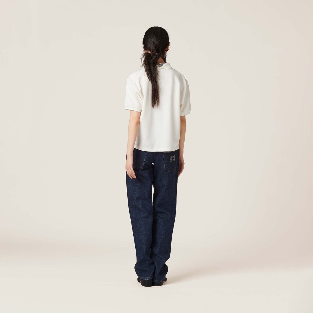 P289 MM刺绣POLO衫白色(Women) · image 11