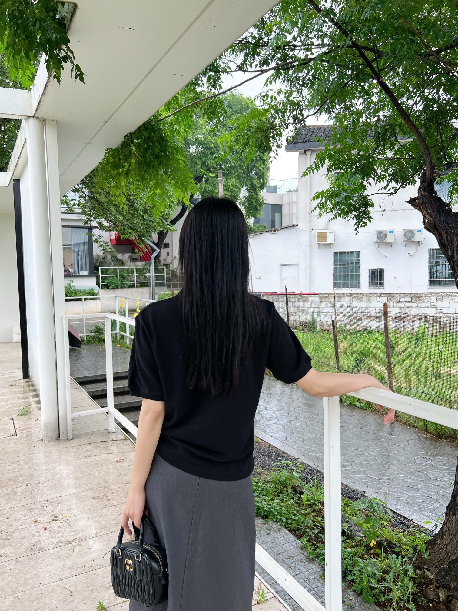 P289 MM刺绣POLO衫黑色(Women) · image 15