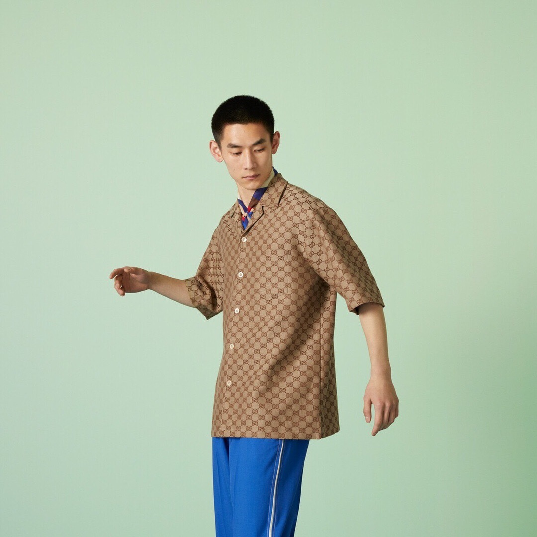 P399  G提花logo衬衫 · image 14