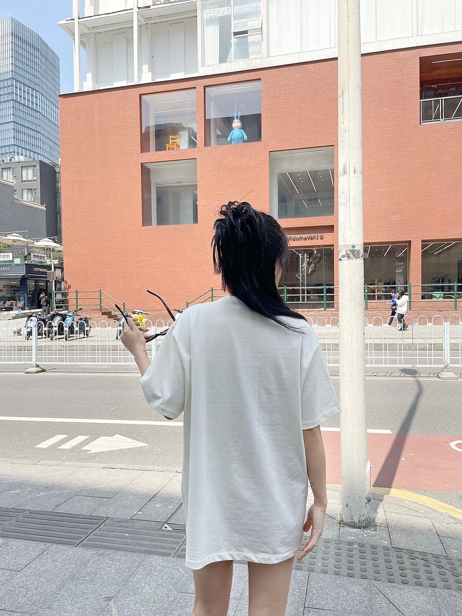 P219 火焰GG印花短袖 白色 · image 21