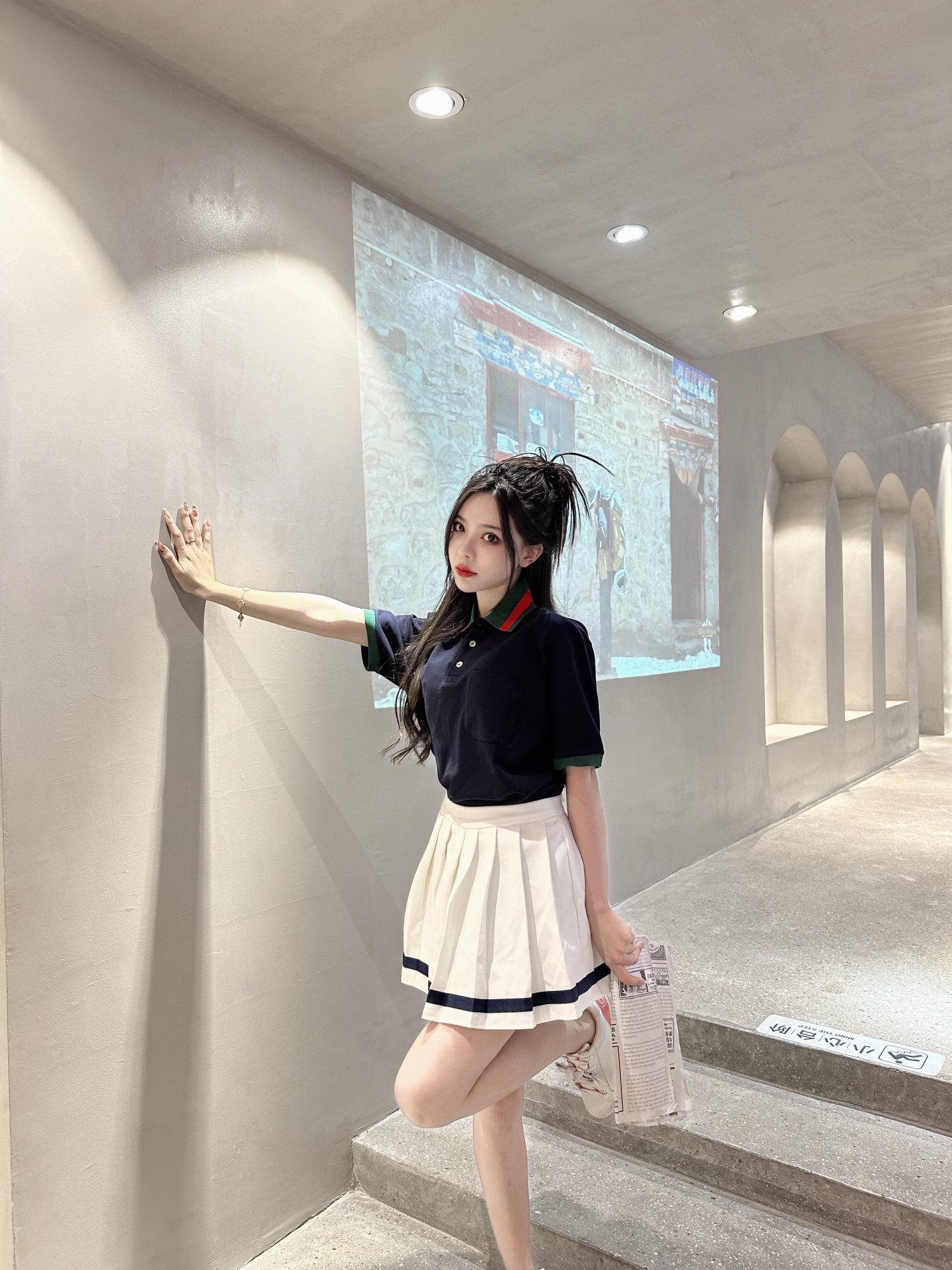 P289 织带衣领Polo深蓝 · image 19