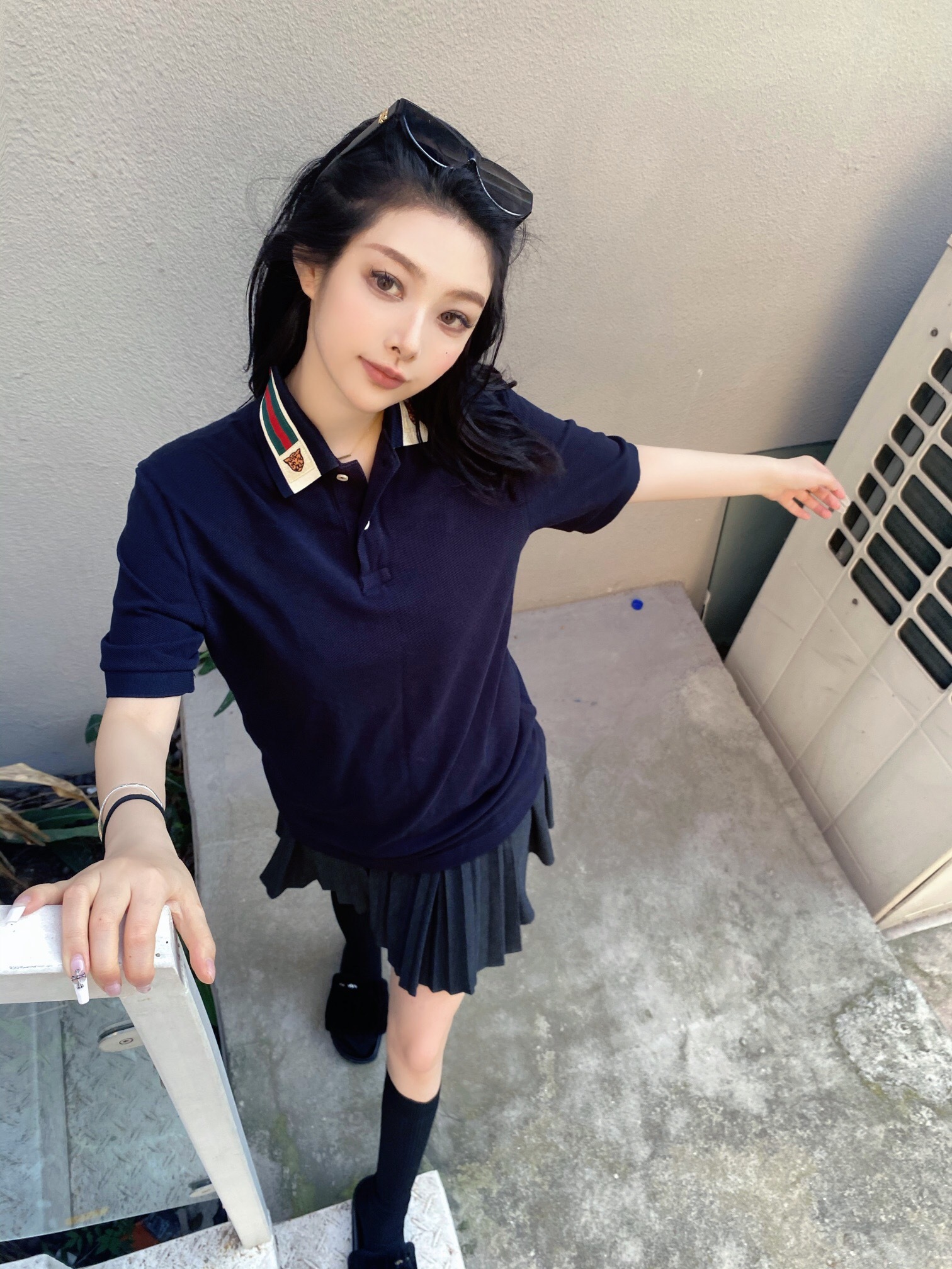 P289 虎头织带POLO衫 深蓝色 · image 19