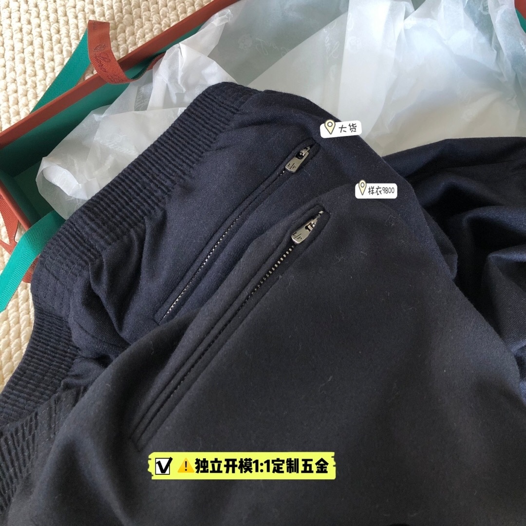 P699 羊毛西裤深蓝色 · image 21