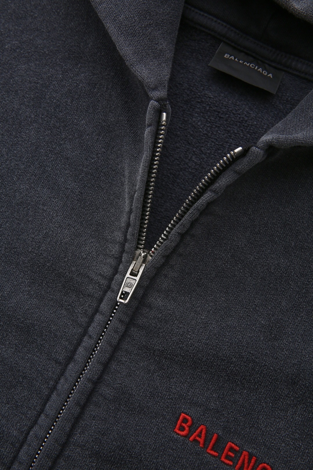 P419 巴黎字母开衫水洗黑 · image 17