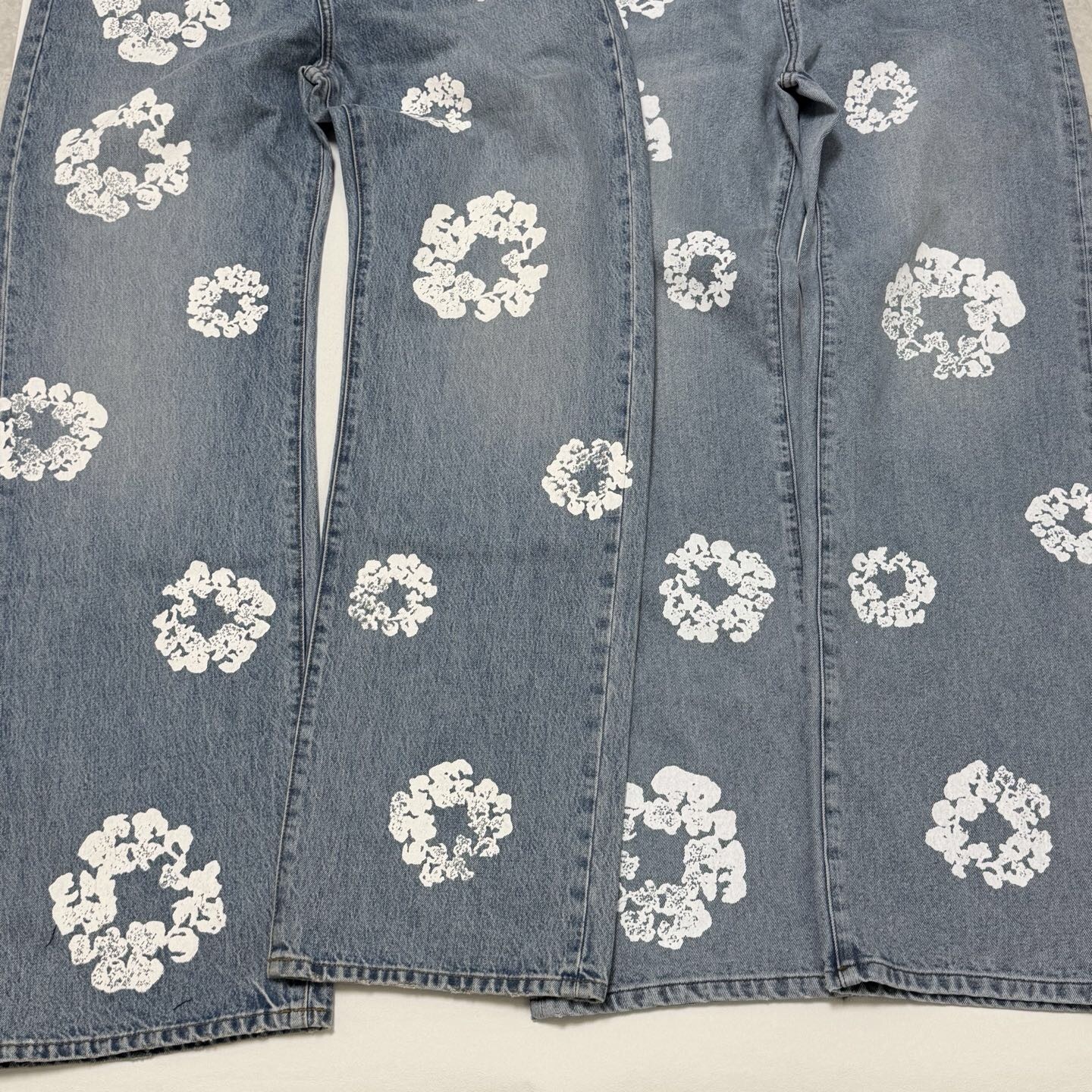 P339 丹宁棉花牛仔裤蓝色 · image 19