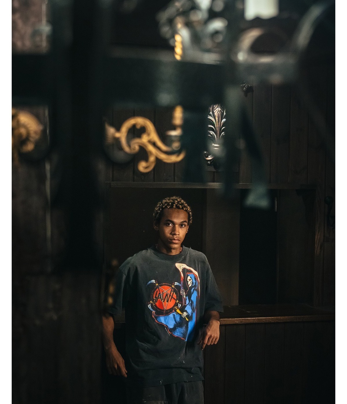 P199 生死簿印花洗水T恤 · image 15