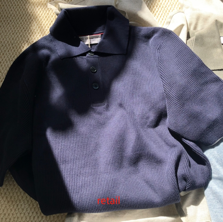 P379 海军蓝纯色POLO衫 · image 15