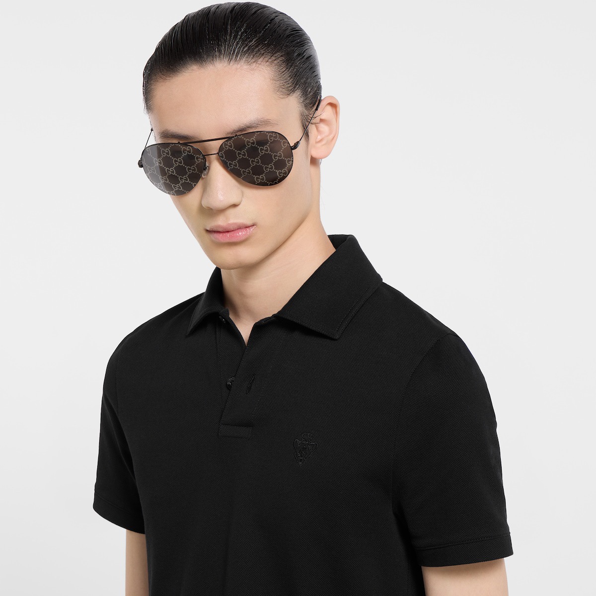 P299 黑色徽章刺绣POLO衫 · image 14