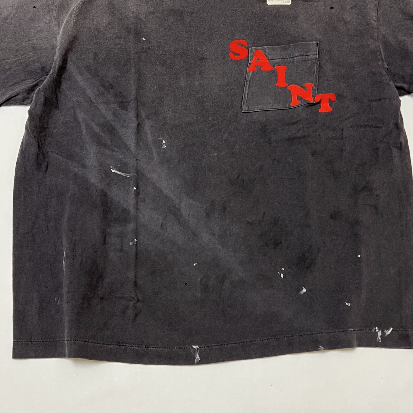 P199 不规则口袋做旧T恤 · image 7