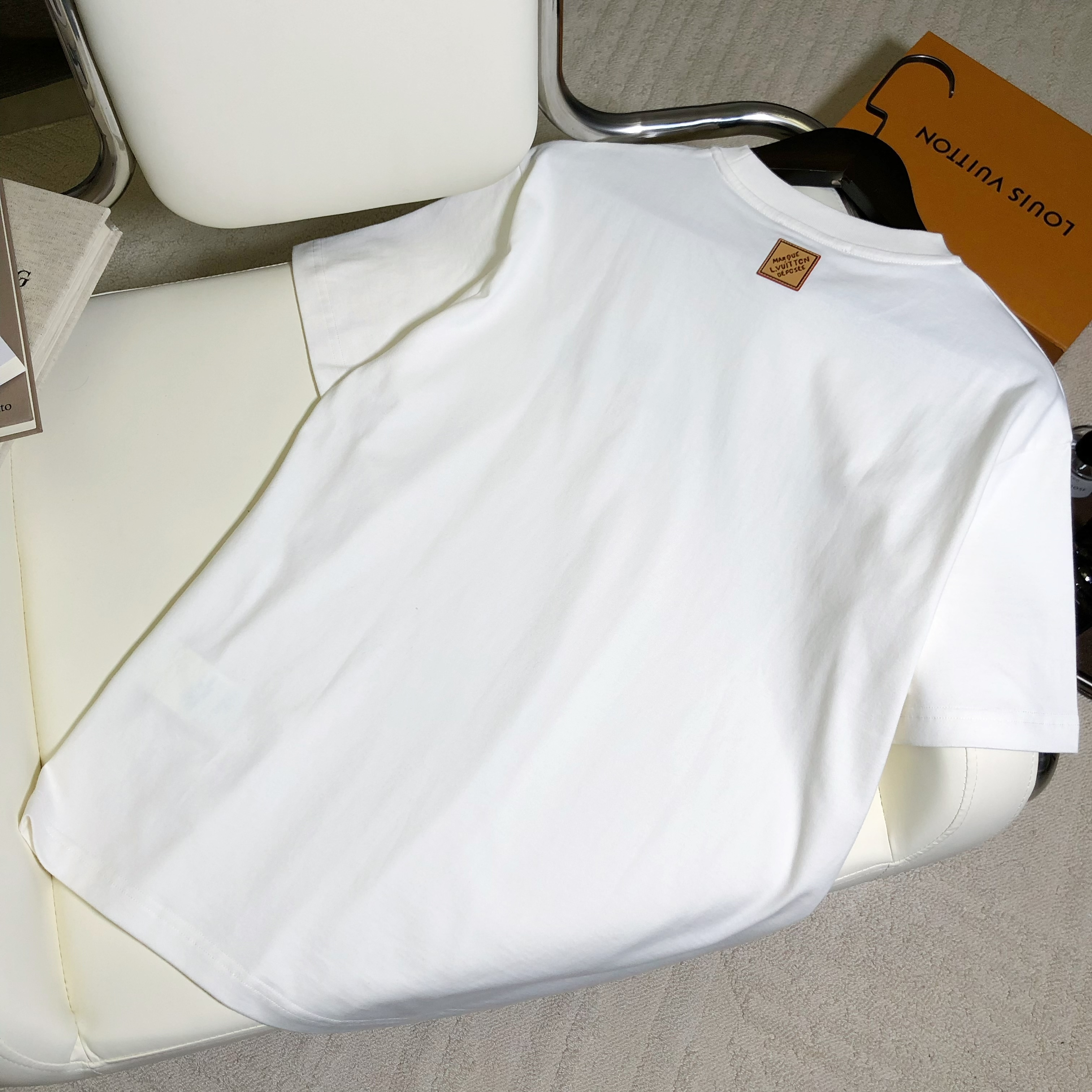 P229 热带动物刺绣T恤白色 · image 7