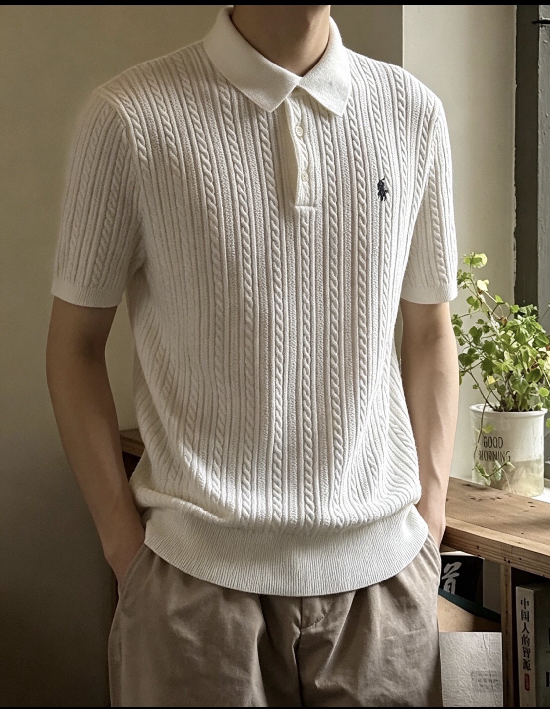 P229 小马麻花POLO 白色 · image 19