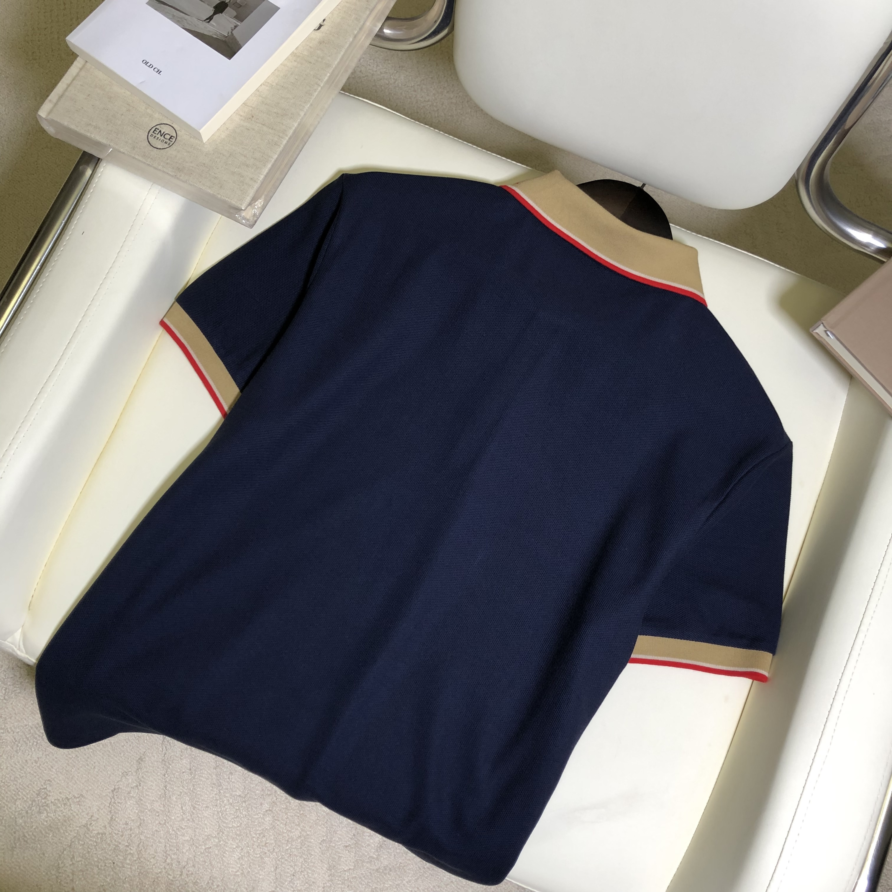 P299 War horse letter jacquard collar polo shirt · image 13