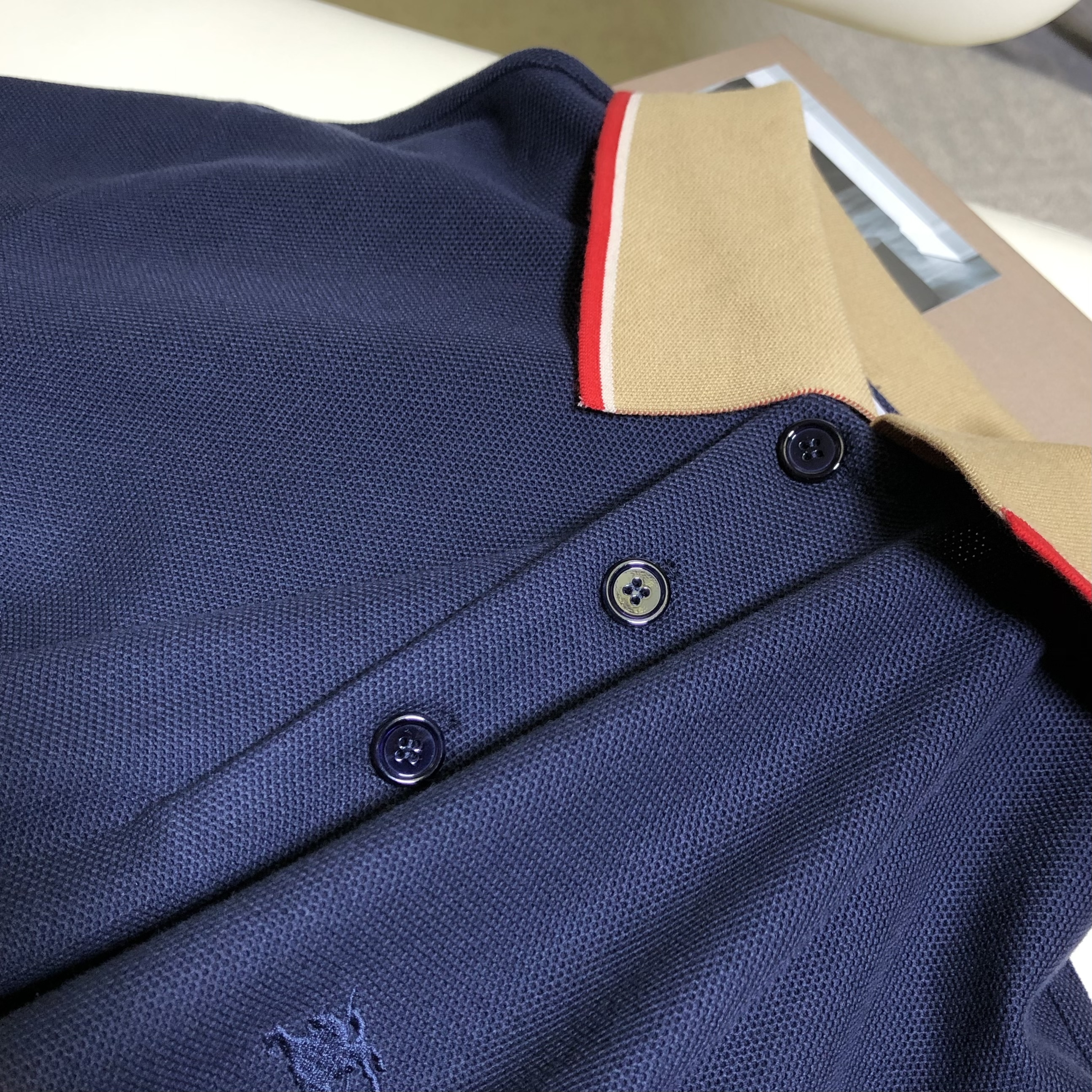 P299 War horse letter jacquard collar polo shirt · image 15