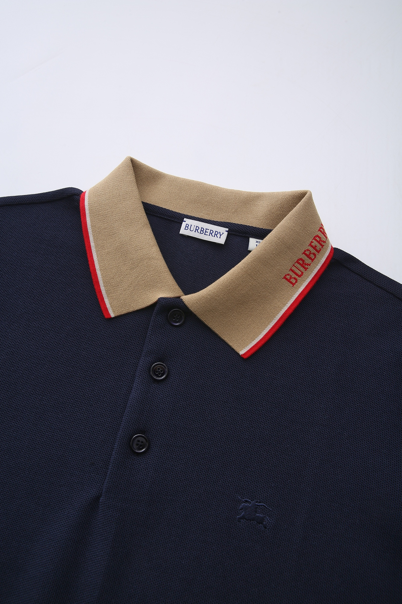 P299 War horse letter jacquard collar polo shirt · image 5