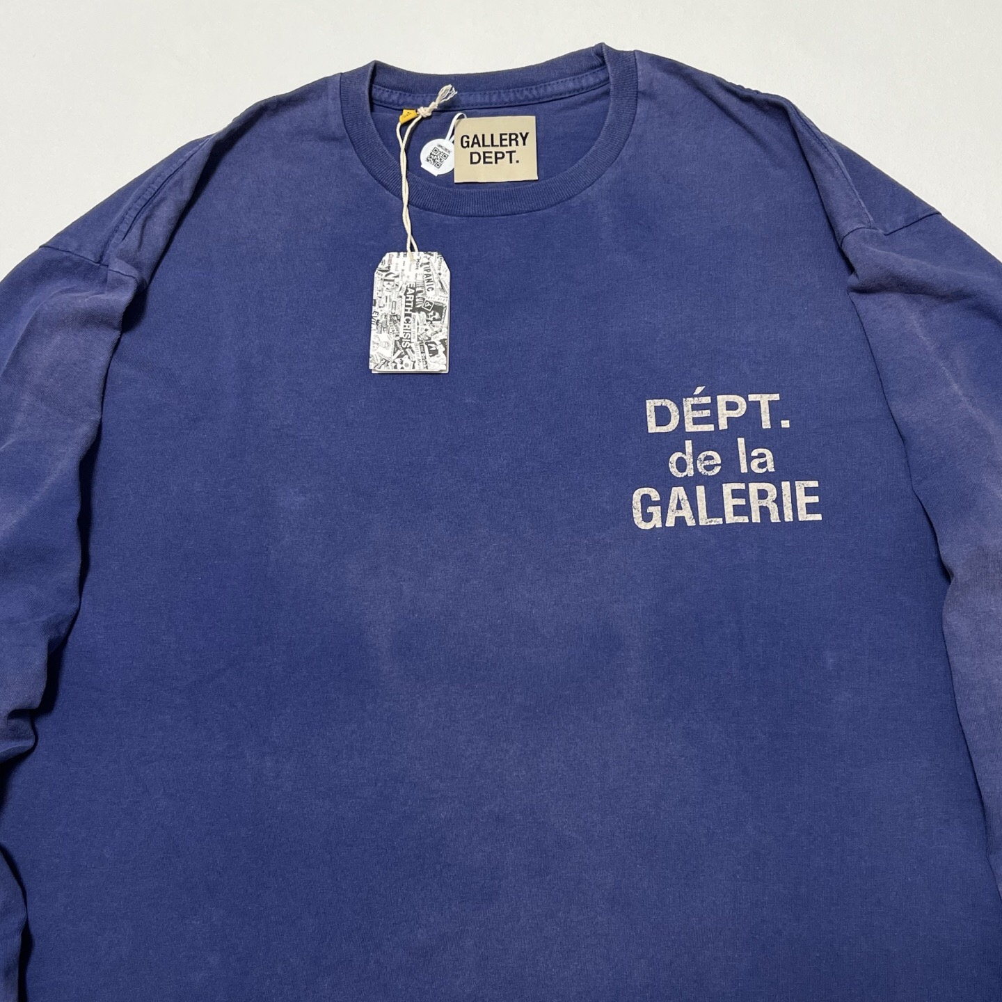 P209 Water ripple retro long sleeved T-shirt · image 6