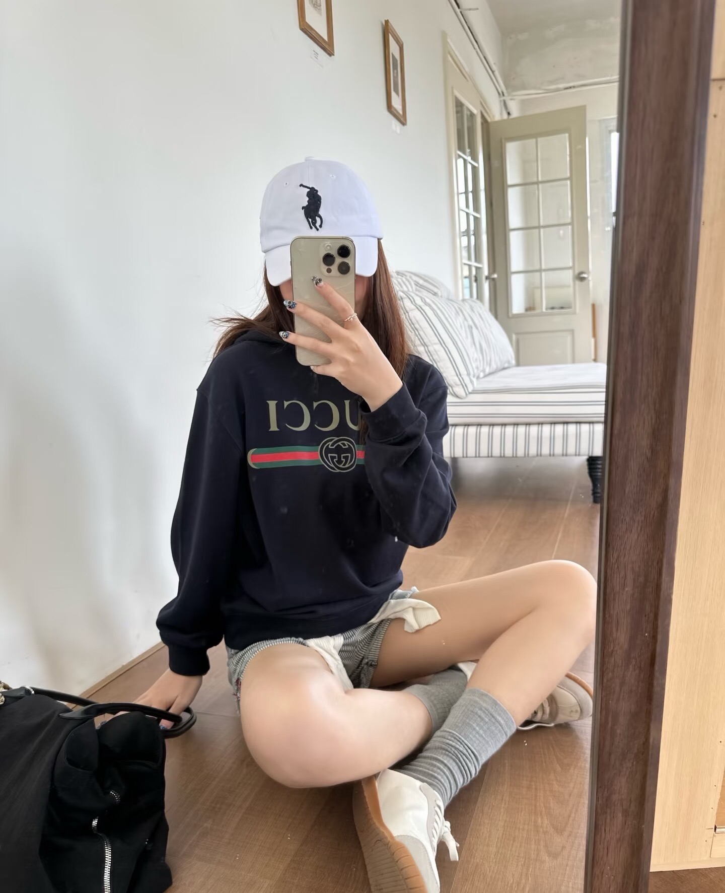 P389 Classic Interlocking Double G Printed Hoodie · image 18