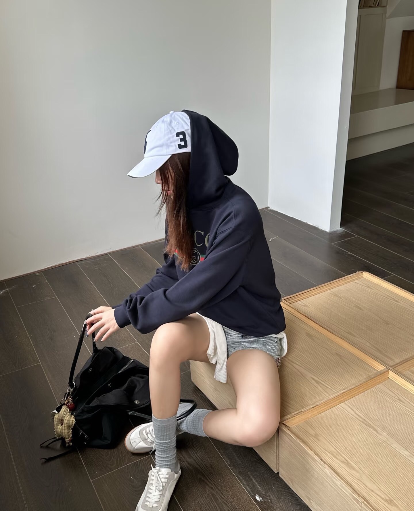 P389 Classic Interlocking Double G Printed Hoodie · image 19