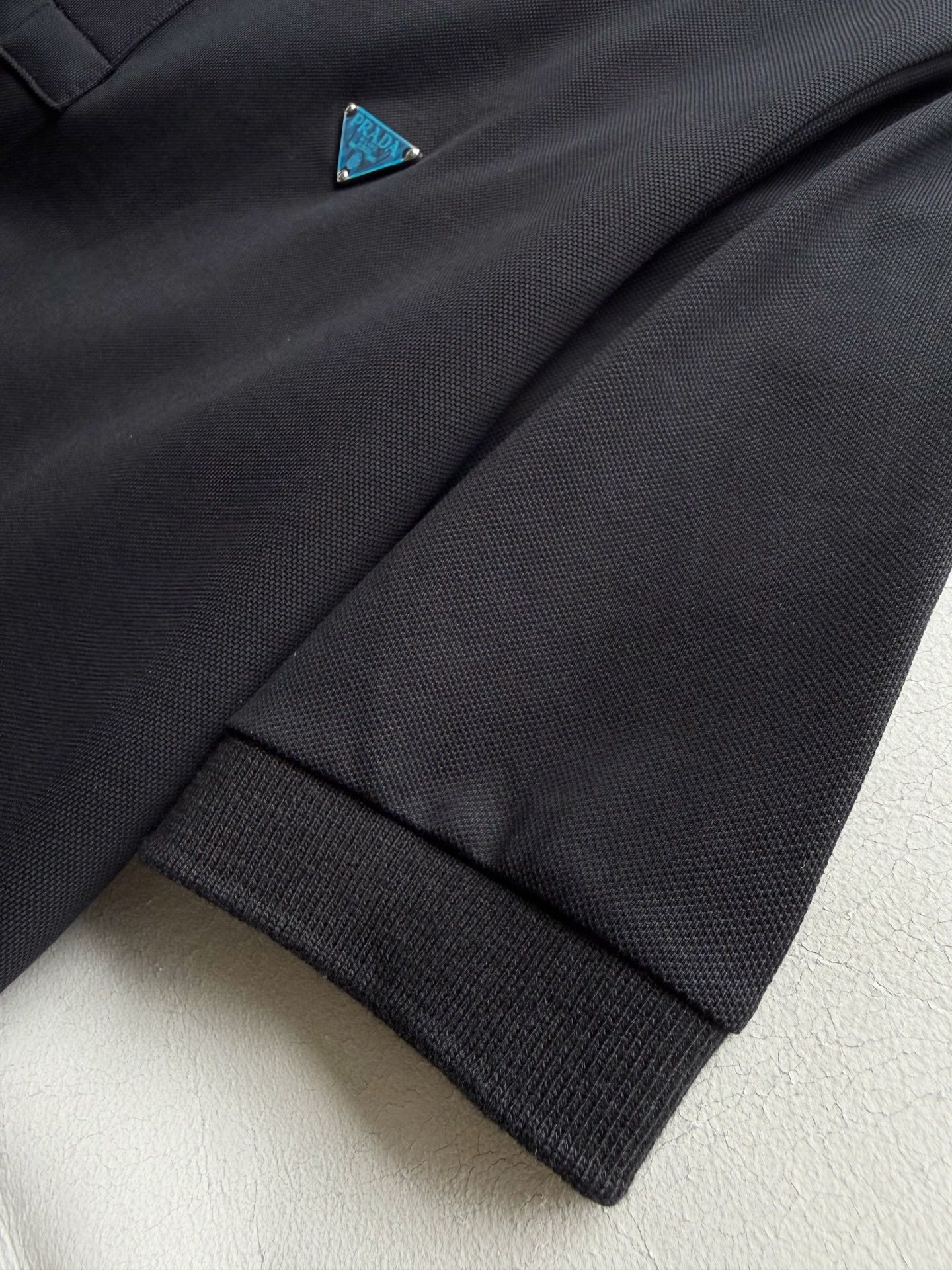 P309 Classic Triangle Black Polo Shirt · image 9