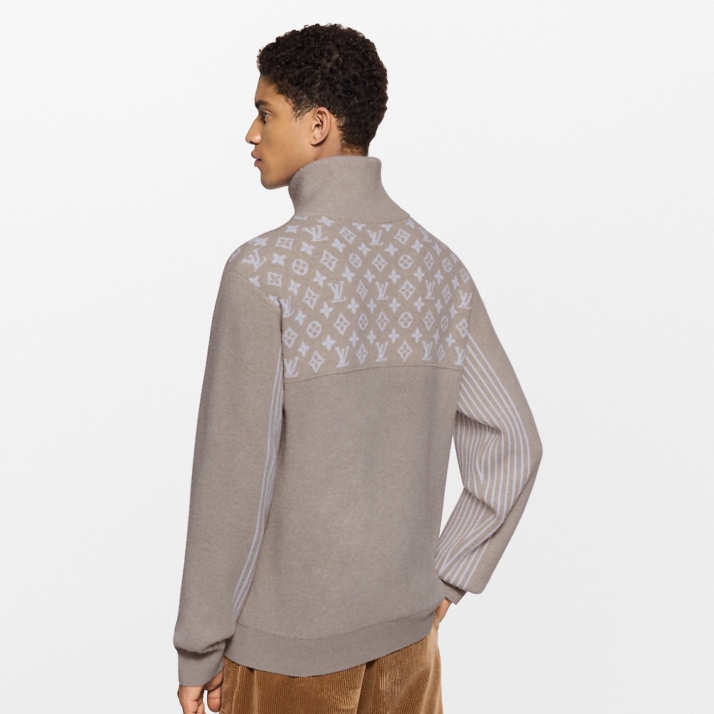 P669 Wool blend half zip sweater · image 15