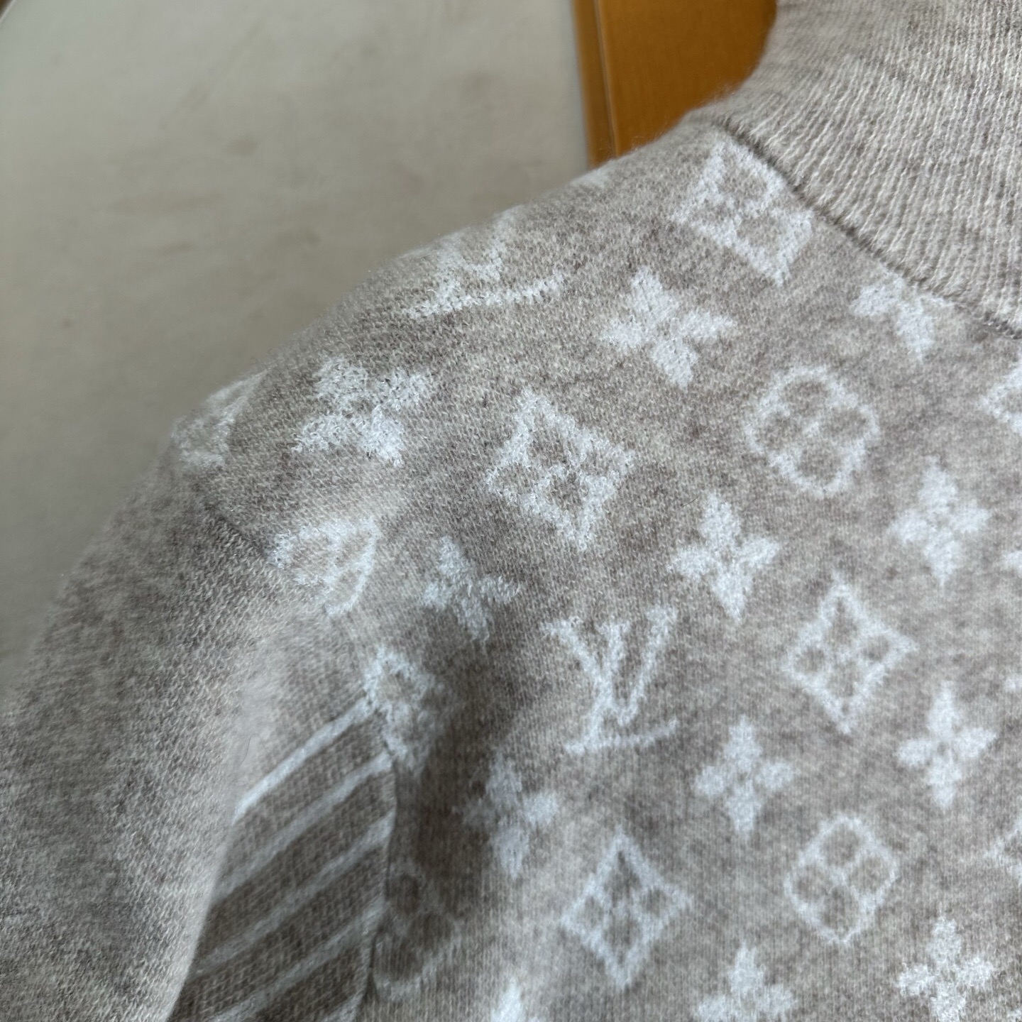 P669 Wool blend half zip sweater · image 6
