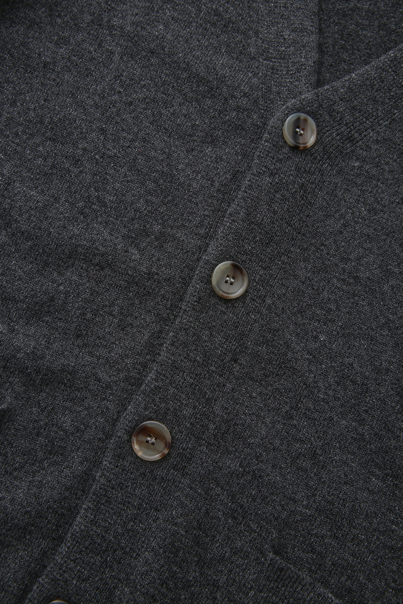P609 Cashmere cardigan dark gray · image 16