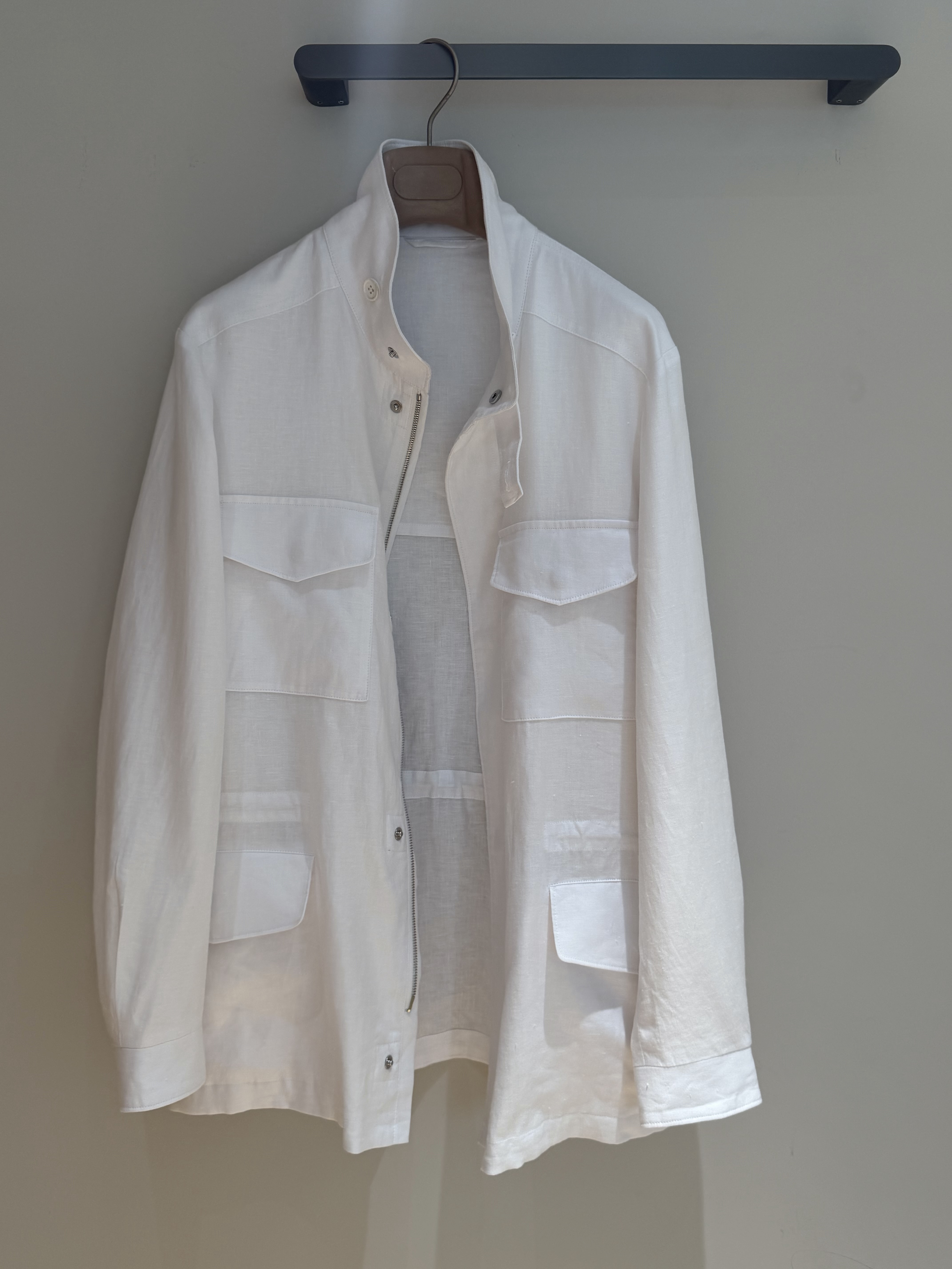 P1299 Linen solid color jacket · image 7
